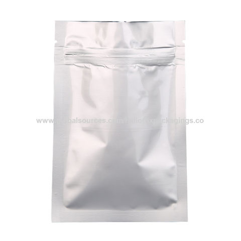 Mylar Bags for Food Storage, Sealable Frosted Aluminum Foil Bag