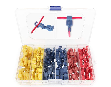 Bornes De Connexion, CESFONJER SPL-42 10 Pcs Connecteur Electrique Rapide, écrou De Fil De Levier, Connecteur De Fil Compact (2 In 4 Out