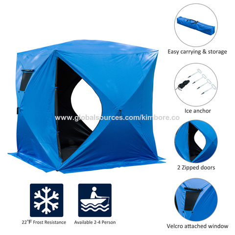 Buy China Wholesale Ice Fishing Tent 300d Oxford Fabric Carp Bivvy