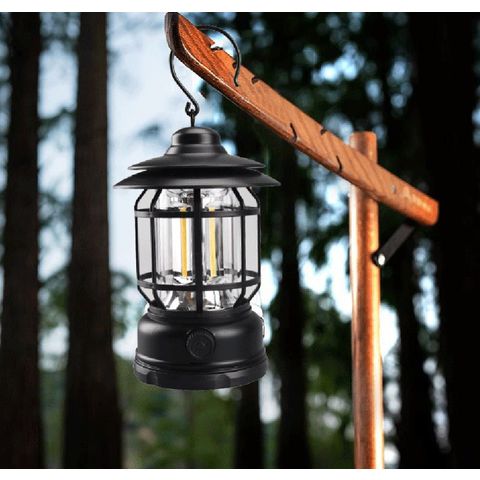 LED Camping Lantern,Rechargeable Retro Metal Camping Light,Battery Powered  Hanging Hand Crank Candle Lamp ,Portable Waterpoor Outdoor Tent Bulb,  Emergency Light - China Outdoor Camping Lantern, Outdoor Camping Lamp