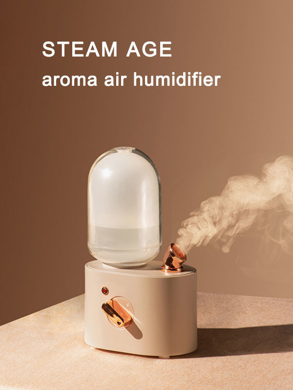 USB Portable Air Humidifier with LED Light for Home Car Mist Maker Steamer  250ML