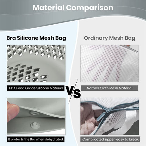 Buy China Wholesale Bra Washing Bag - Cleaning-bras Silicone Laundry  Science Bag, Lingerie Wash Bag Bra Luandry Bags Was & Bra Washing Bag $16