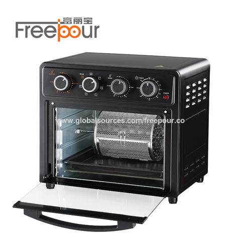 Portable Electric Stove,Mini Electric Oven for Home Baking,  Multi-Functional Full-Automatic Cake Baking 25 Liters Large Capacity, Four  Layers of Large
