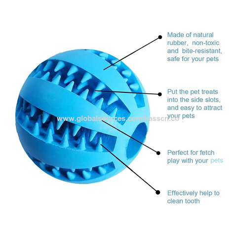 Juguete interactivo para perros, juguetes de bolas de limpieza de dientes  molares para perros, juguete para perros con cepillo de dientes esférico,  traje para perros pequeños, medianos y grandes