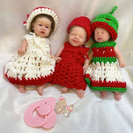 Poupée Renaissance 17 pouces réaliste renaître belle poupée premmie bébé  réaliste renaître bébé jouer jouets pour les enfants cadeau de Noël mignon