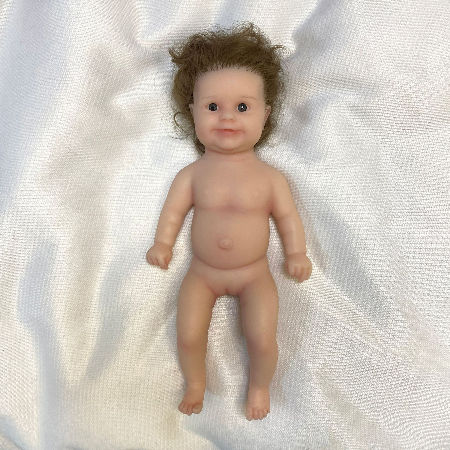 20'' Silicone Doll Reborn Baby girl naked doll 52 CM realistic Handmade  Cloth Body Babies nude Doll Toys for Children Best Gift