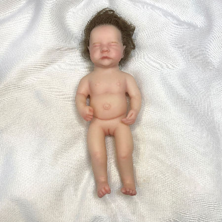 20'' Silicone Doll Reborn Baby girl naked doll 52 CM realistic Handmade  Cloth Body Babies nude Doll Toys for Children Best Gift