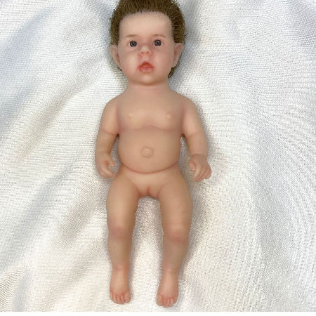 20'' Silicone Doll Reborn Baby girl naked doll 52 CM realistic Handmade  Cloth Body Babies nude Doll Toys for Children Best Gift