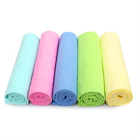 Cleaning enamel glass furniture etc Vehicle Synthetic chamois Cleaning  Cloth Good water absorption Fast drying Scouring pad