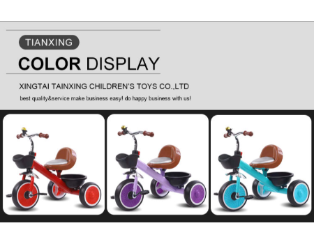 OEM baby tricycle steel kids tricycle with music/plastic tricycle for kids 1-6 years supplier