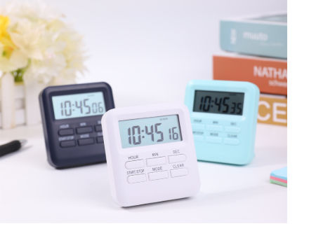 Smart Electronic Digital Magnetic Countdown Reliable Alarm Clock Kitchen  Timer