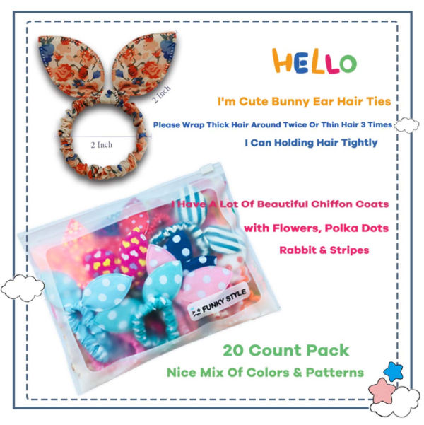 Buy Wholesale China 20pcs Baby Hair Ties For Toddler Girls Cute