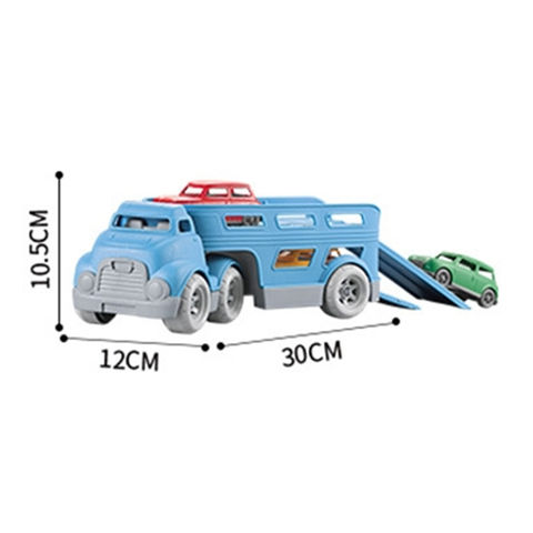 Green toys car carrier vehicle set toy on sale