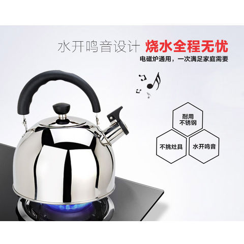 Buy Wholesale China Modern Whistling Teapot Stove-top Tea Kettle Surgical  Stainless Steel Teakettle Tea Pots & Modern Whistling Stove-top Tea Kettle  at USD 12.18