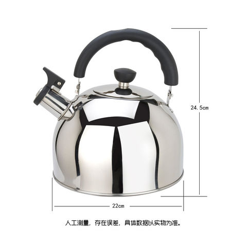 Modern Stainless Steel Surgical Whistling Teapot-Stove Top Teapot