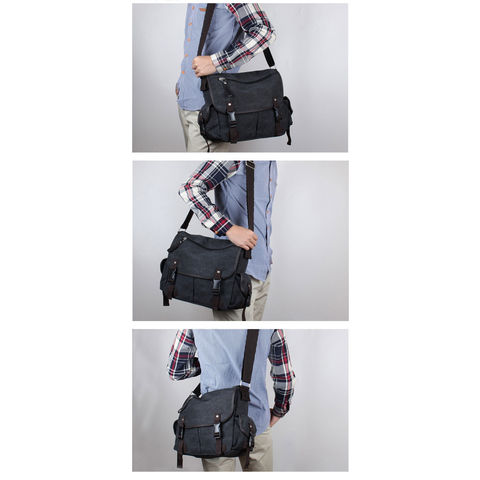 New Design Casual Vintage Multifunction Soft Men's Canvas Travel Handbag  Crossbody Shoulder Messenger Bag for Men - China Travelling Bag and Duffle  Bag price
