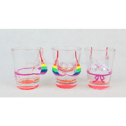 1pc Shot Glasses Measuring Cup Espresso Shot Glass Liquid Heavy Glass  Incremental Measurement