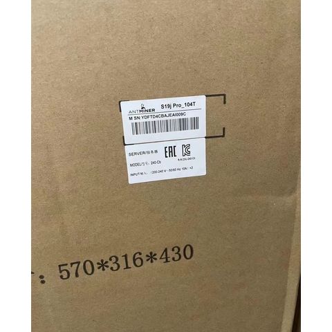 Bitmain Antminer S19 Pro 110T Btc Miner 3250W 29.5J/Th Original S19pro Asic Miner Precio Abajo