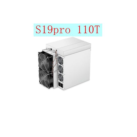 Bitmain Antminer S19 Pro 110T Btc Miner 3250W 29.5J/Th Original S19pro Asic Miner Precio Abajo