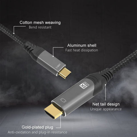 Achetez en gros 8k Câble Hdmi Avec Certification Ce Rohs 7m/21ft