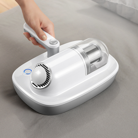 Aspiradora de ácaros con colchón limpiador de cama eliminador de polvo con  lámpara uv