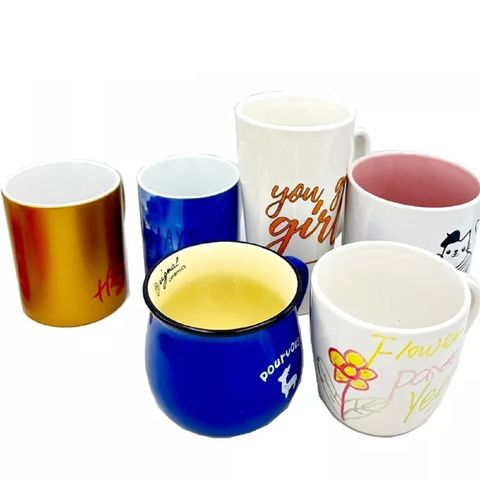 factory wholesale customized 11oz sublimation gradient