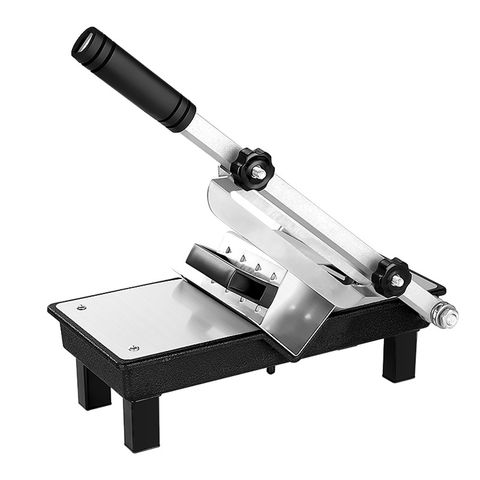 Manual Frozen Meat Slicer Stainless Steel Herb Cutter Thin Slicing Bacon  Beef for sale online