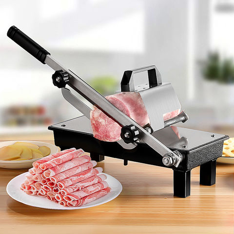Frozen Meat Slicer Manual Meat Slicers Stainless Steel Ginseng Cutter -  China Cuting Machine, Frozen Meat Cuting Machine