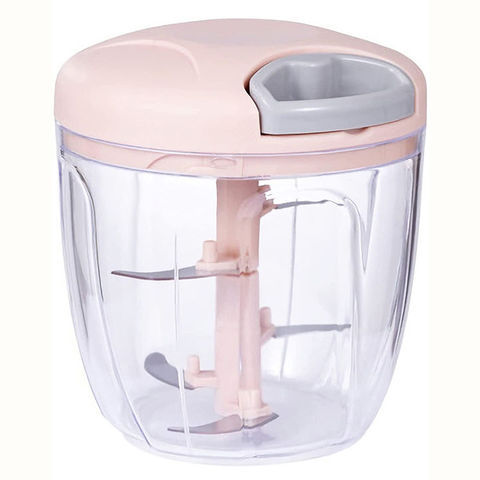 520ml Manual Food Chopper Hand Pull String Vegetable Cutter Onions