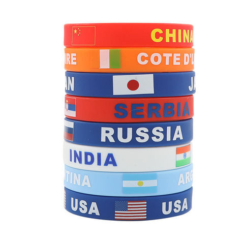 Bulk Buy China Wholesale Silicone Bracelet 2022 Fifa World Cup Wristband  Sport Wrist Customized Country Flags Printed $0.18 from Huangyuxing Group  Co. Ltd | Globalsources.com