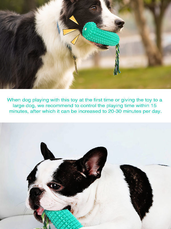 Pet Dog Chew Toy Corn-shaped Squeaky Dog Toy 2022 Hotsale For Aggressive Chewers supplier