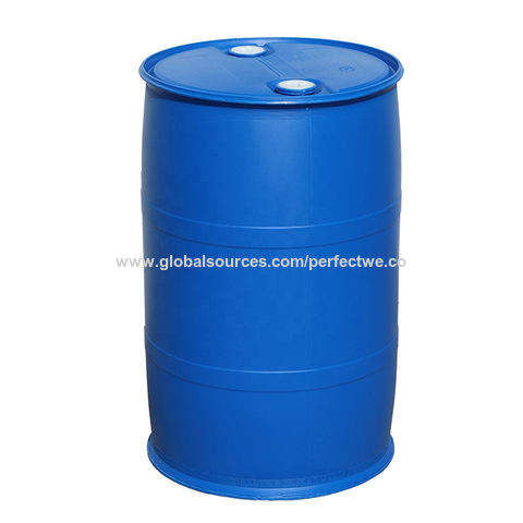 Fusto di plastica blu da 200 l in HDPE chimicoFusto di plastica blu da 200 l in HDPE chimico  