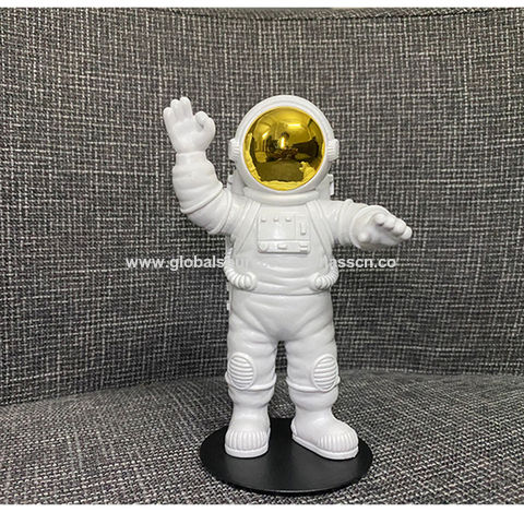 Estatua de astronauta grande para decoración de habitación