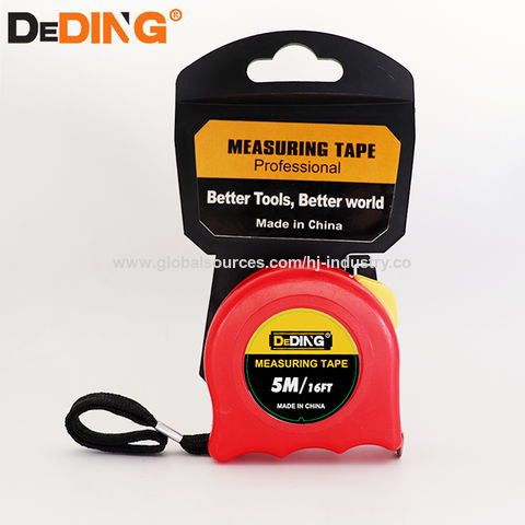 5 Meter Metric Tape Measure (Red)