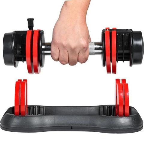 Halteres ajustáveis ​​de 5kg a 40kg – Fitness Tech