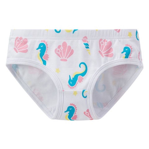 Toddler Girls Underwear Unicorn Mermaid Panties Soft Cotton Briefs 2t  Multicolored
