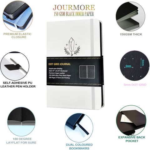Achetez en gros Cahier De Journal En Pointillé, Chine et Cahier Papier Noir  à 0.2 USD