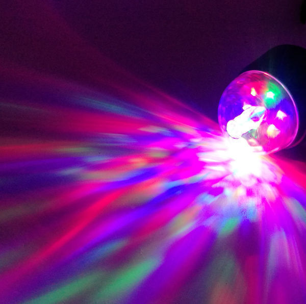 Mini Disco Ball Licht USB, Disco Ball Led Party Lampe, Sprachsteuerung, D