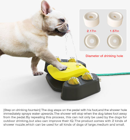 Automatic pet Bath dog bath automatic sprinkler dog toy leaking toy hydro cool off supplier