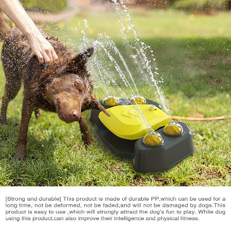 Interactive Paw Pedal Design Dog Water Fountain Dog Garden Outdoor Step On Water Feeder Outdoor Dog supplier
