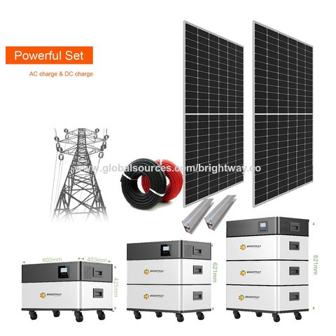 Achetez en gros 3000w 3kw 3.6kva Système D'énergie Solaire Système Panneau  Solaire Pv Système Kit Chine et Système D'énergie Solaire à 0.85 USD