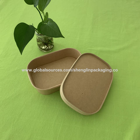 Disposable Kraft Square Bowls 500ml & 650ml