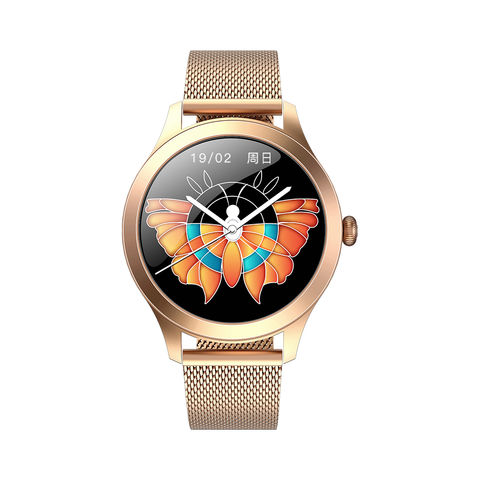 Smartwatch mujer best sale kw10 dorado