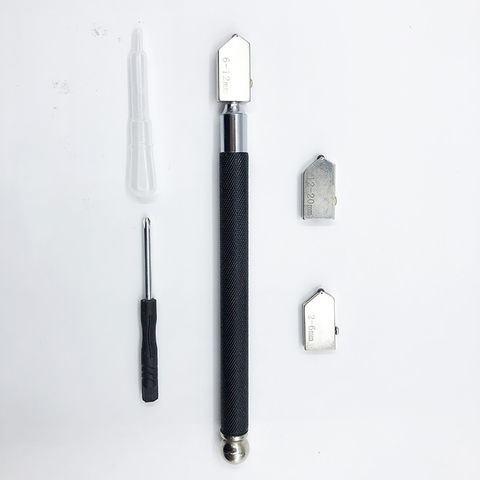 Pencil Style 2-20Mm Glass Cutting Tools Kit Professional Oil Feed