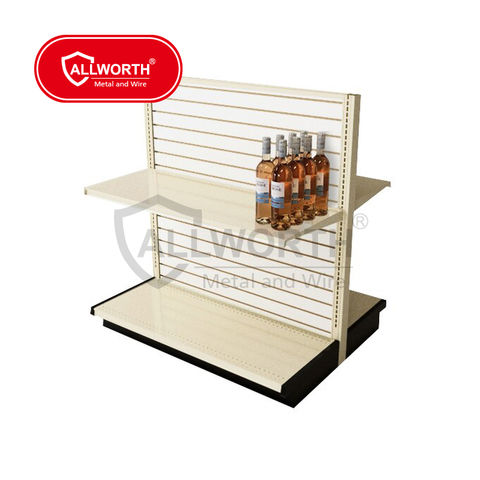 Metal Supermarket Shelf Retail Shop Cosmetic Display Wooden Stand Rack -  China Rack Stand, Retail Gondola