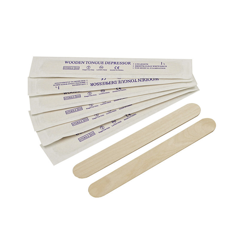 Buy Wholesale China Sterile Sterilized Disposable Wooden Tongue