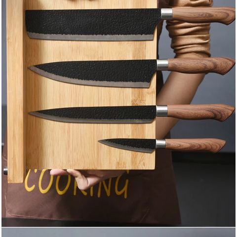 Buy Wholesale China Black Magnetic Knife Block & Black Magnetic Knife Block