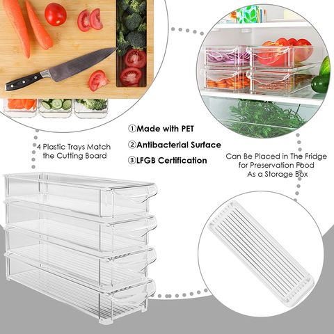 [UNIQUS] Roomez Antimicrobial Cutting Board FDA Approved Safety Chopping  Board