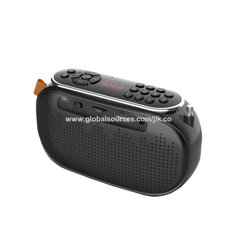 Haut-parleur Bluetooth portable et sans fil avec radio FM
