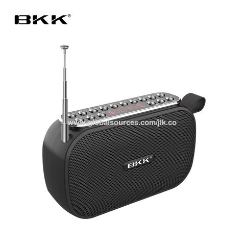L8 Portable OEM Wireless Music Mini FM Radio Bluetooth Speaker
